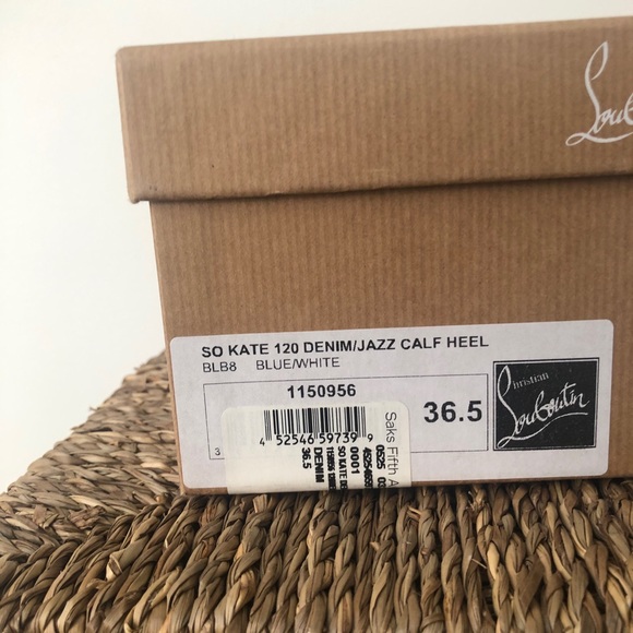 Christian Louboutin Denim Heels - Picture 6 of 6